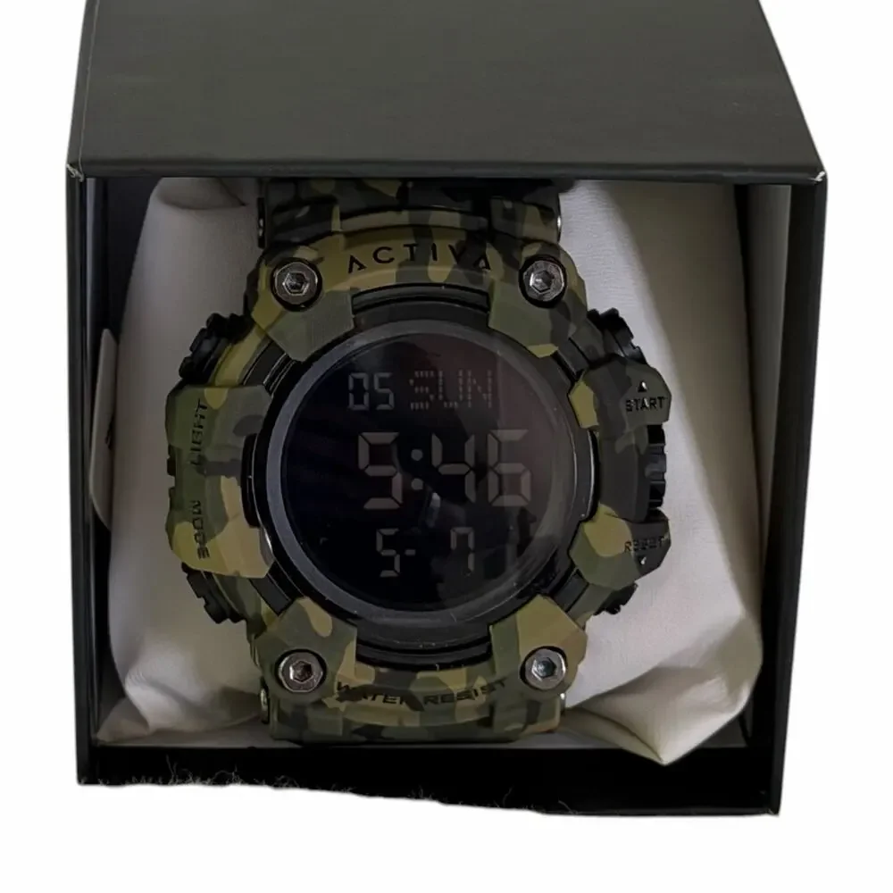 Activa X Invicta Digital Men's Watch - 56mm, Camouflage, ACW1968-001 - Picture 8 of 11
